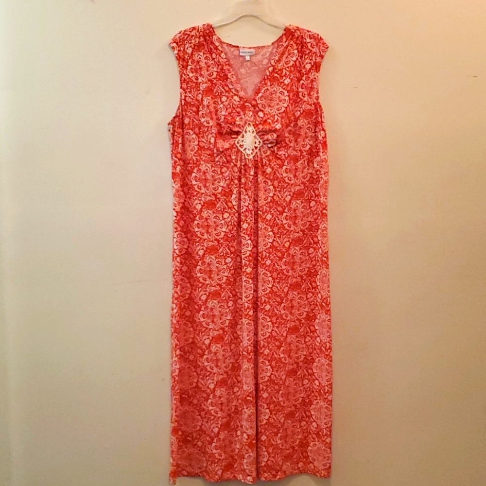 Spandex Sleeveless Maxi Dress
